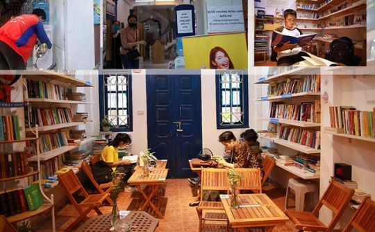 Thư viện miễn phí ở Hà Nội có nước mát phục vụ người dân mùa nắng nóng