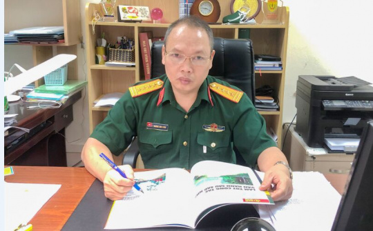 Đại tá, TS Hoàng Anh Tuấn: Một hành trình tận hiến