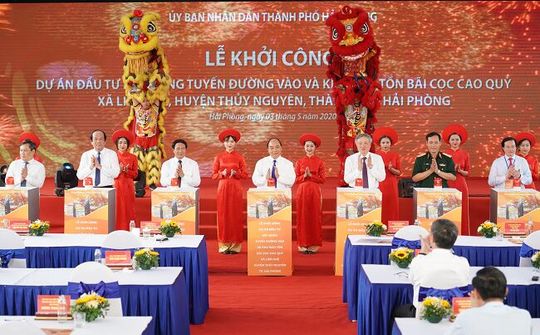 Lễ khởi công Dự án bảo tồn bãi cọc Bạch Đằng