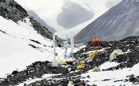 Trung Quốc tuyên bố chính thức phủ sóng 5G trên đỉnh Everest