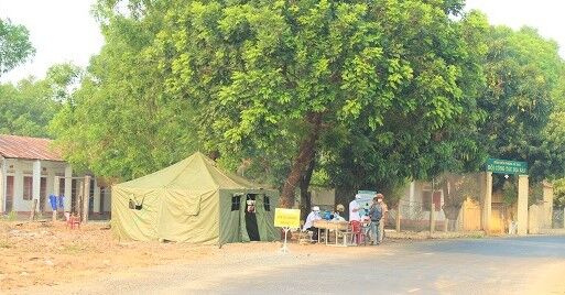 Biên phòng Kon Tum: Duy trì 58 chốt chặn dọc biên giới phòng dịch Covid-19