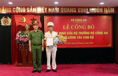 Bổ nhiệm tân Cục trưởng, Phó Cục trưởng Cục Xây dựng phong trào bảo vệ ANTQ