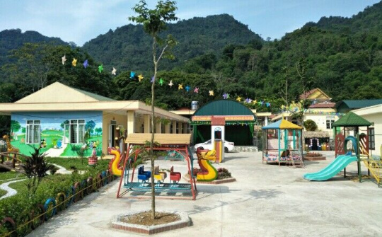 Trường Mầm non Lương Nội, Bá Thước: Xuyên qua khó khăn  thực hiện tốt sự nghiệp trồng người