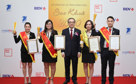 Hóa đơn điện tử MISA MEINVOICE đạt giải cao nhất tại Sao Khuê 2020