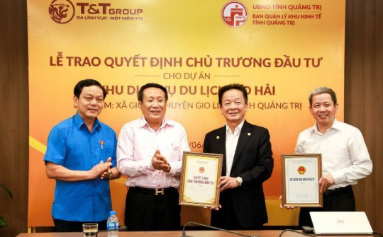 T&T Group đầu tư 1.650 tỷ đồng xây dựng Khu dịch vụ - du lịch tại Quảng Trị