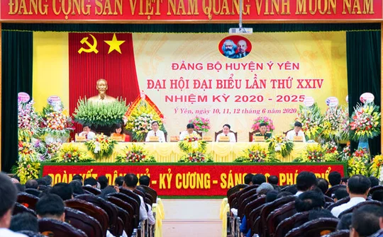 Huyện Ý Yên: Đại hội điểm của tỉnh Nam Định thành công tốt đẹp
