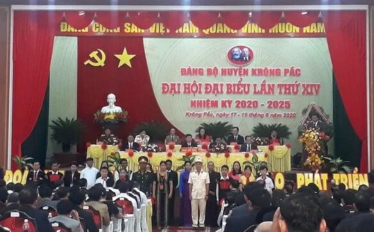 Đắk Lắk: Đại hội Đảng bộ huyện Krông Pắk