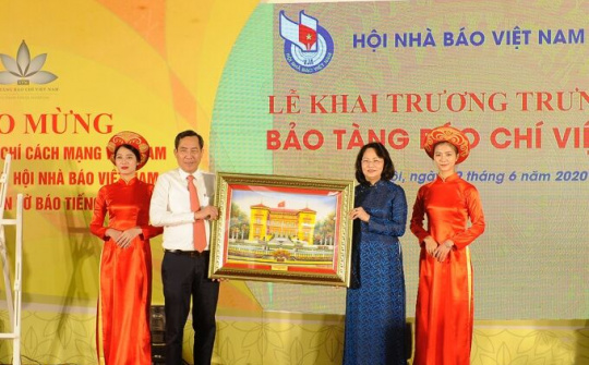 Khai trương Bảo tàng Báo chí Việt Nam