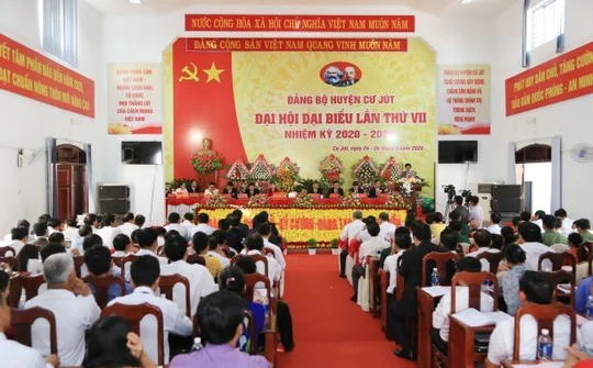 Đắk Nông: Khai mạc Đại hội Đảng bộ huyện Cư Jút