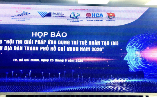 TP.HCM: Chính thức khởi động Hội thi "Giải pháp ứng dụng Trí tuệ Nhân tạo năm 2020"