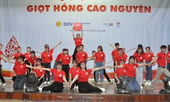 Gia Lai: Ngày hội hiến máu “Giọt hồng Cao nguyên”.