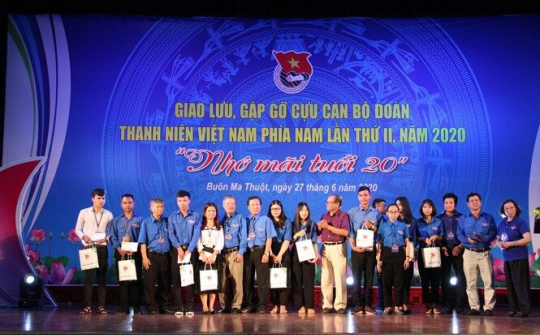 Đắk Lắk: Giao lưu, gặp gỡ cựu cán bộ Đoàn phía Nam lần thứ 2