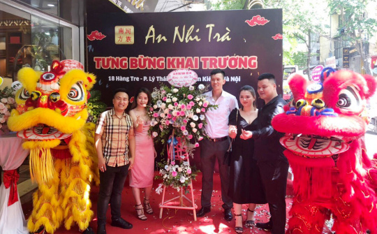 An Nhi trà khai trương cơ sở mới tại 18 Hàng Tre, Hà Nội