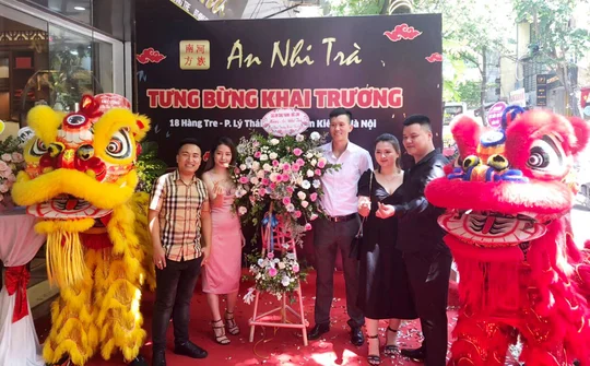 An Nhi trà khai trương cơ sở mới tại 18 Hàng Tre, Hà Nội