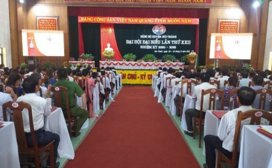 Quảng Nam – Khai mạc Đại hội Đại biểu Đảng bộ huyện Núi Thành