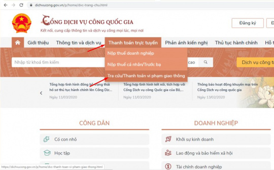 Từ 1/7, chứng thực bản sao điện tử trên Cổng Dịch vụ công Quốc gia