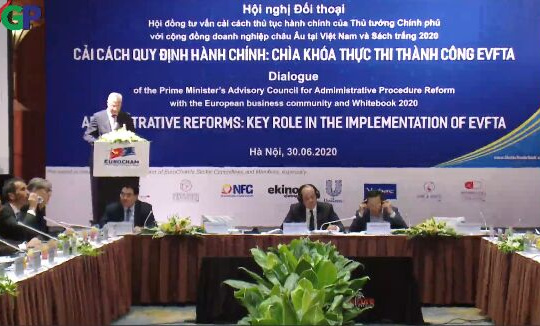 Hội nghị đối thoại với các doanh nghiệp châu Âu tại Việt Nam