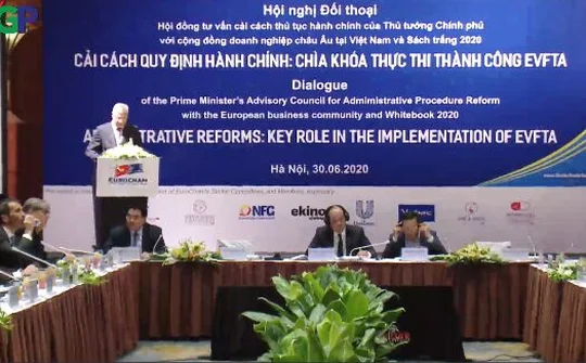 Hội nghị đối thoại với các doanh nghiệp châu Âu tại Việt Nam