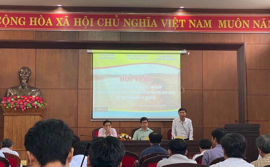 Đắk Nông: Hội thảo thực trạng, giải pháp chống sạt lở bờ sông Krông Nô