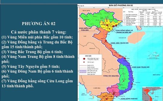 Hoàn thiện phương án phân vùng để tăng liên kết, hợp tác phát triển