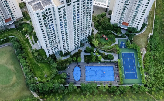 Ciputra Hanoi – “sống nghỉ dưỡng” trong lòng phố