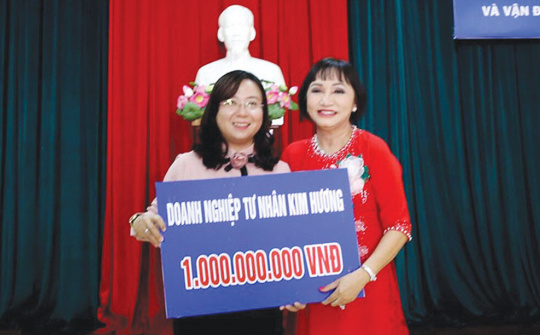 Nữ doanh nhân với sự nghiệp luôn gắn liền 3 chữ  “Tín – Tài - Tâm”