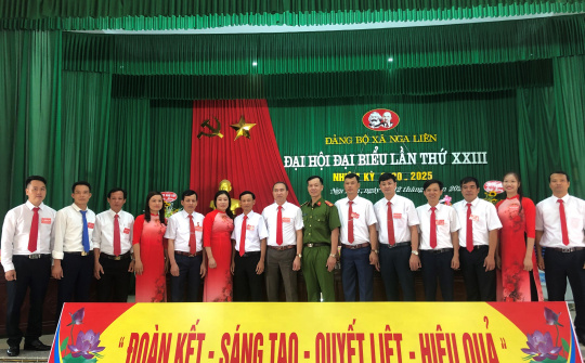 Nga Liên - Thanh Hóa: Nâng cao năng lực lãnh đạo, sức mạnh chiến đấu của Đảng bộ 