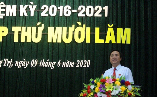Quảng Trị có tân Chủ tịch UBND
