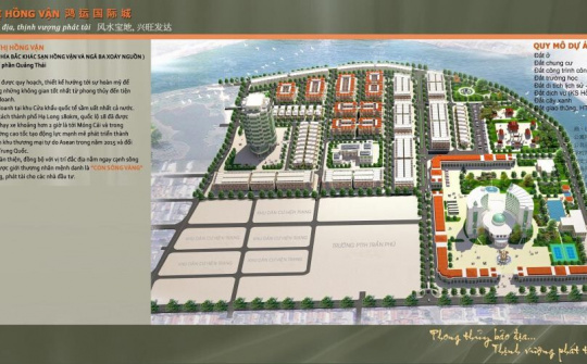 Dự án Khu Đô thị phía Bắc Khách sạn Hồng Vận và Ngã ba Xoáy Nguồn: Gian nan lập địa vùng biên