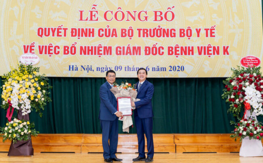 Bệnh viện K có Giám đốc mới