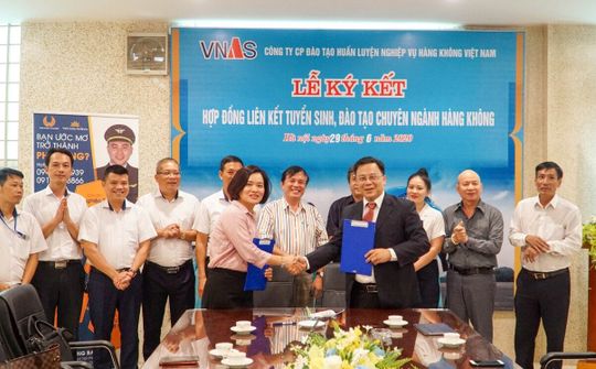 VNAS chính thức ký kết hợp tác xuất khẩu lao động và đào tạo nghề hàng không
