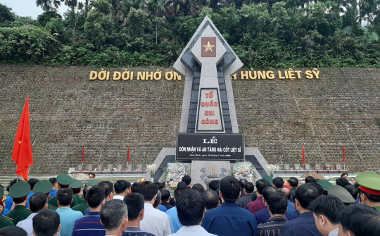 Huyện Lâm Bình, Tuyên Quang: Đón nhận và an táng 6 hài cốt liệt sĩ về với quê hương