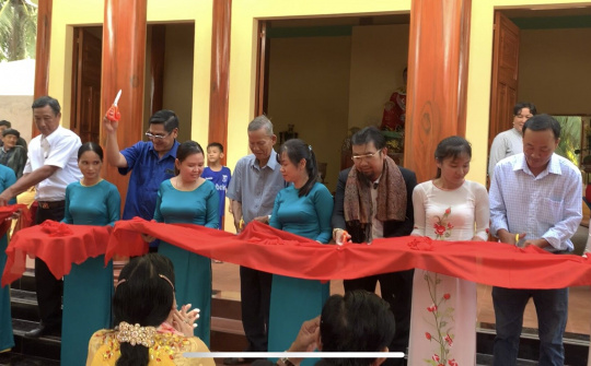 Bến Tre: Khánh thành công trình “Miễu Cây Dương - Bà Chúa Xứ Ấp Hồ Sen”