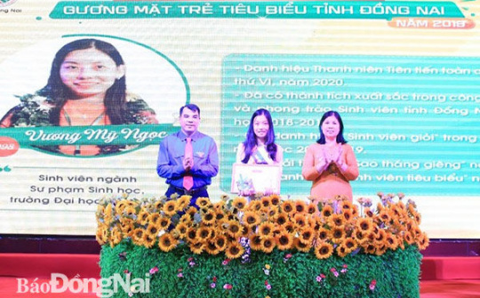 Tuyên dương gương mặt trẻ tiêu biểu tỉnh Đồng Nai năm 2019