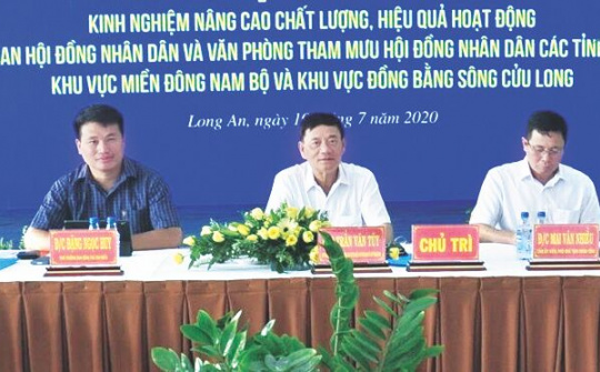 Hội nghị Thường trực HĐND khu vực Đông Nam bộ và Đồng bằng sông Cửu Long