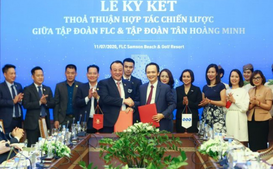 Tập đoàn FLC và Tân Hoàng Minh ký kết hợp tác chiến lược 
