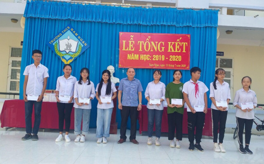 Lễ bế giảng năm học 2019 - 2020 trường THCS Nam Ngạn, TP Thanh Hóa