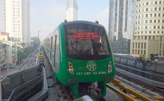 Tổng thầu khẳng định đường sắt Cát Linh - Hà Đông chạy thương mại vào cuối năm 2020