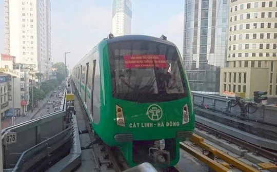 Tổng thầu khẳng định đường sắt Cát Linh - Hà Đông chạy thương mại vào cuối năm 2020