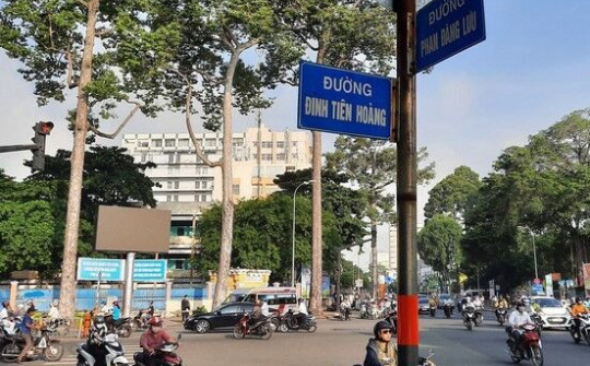 TP HCM: Chính thức đổi tên đường Đinh Tiên Hoàng thành Lê Văn Duyệt