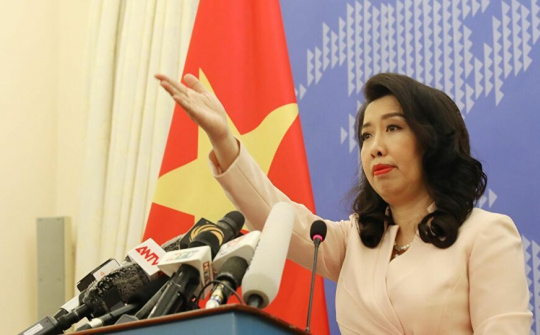 Việt Nam nêu quan điểm về phát ngôn của Ngoại trưởng Mỹ về Biển Đông