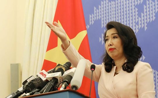 Việt Nam nêu quan điểm về phát ngôn của Ngoại trưởng Mỹ về Biển Đông