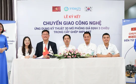 Nha khoa Lạc Việt Intech ứng dụng kỹ thuật 3D mô phỏng giả định 3 chiều trong cấy ghép implant