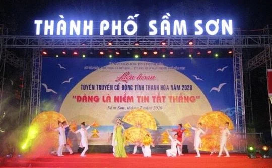 Thanh Hóa: Sôi nổi các hoạt động liên hoan tuyên truyền cổ động toàn tỉnh năm 2020