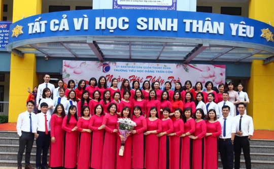 Trường Tiểu học Đặng Trần Côn: Ngôi trường thân thiện rèn đức, luyện tài