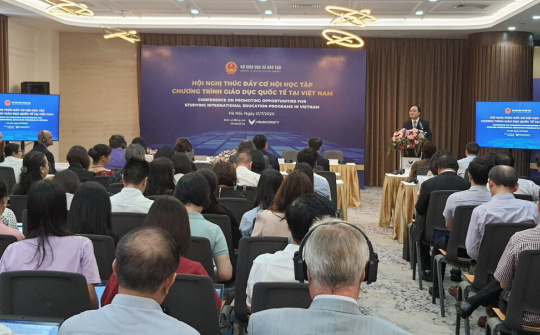 Thúc đẩy cơ hội học tập chương trình giáo dục quốc tế tại Việt Nam
