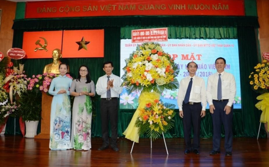 Ngành Giáo dục Quận 10: “Điểm sáng” trong sự nghiệp “trồng người"