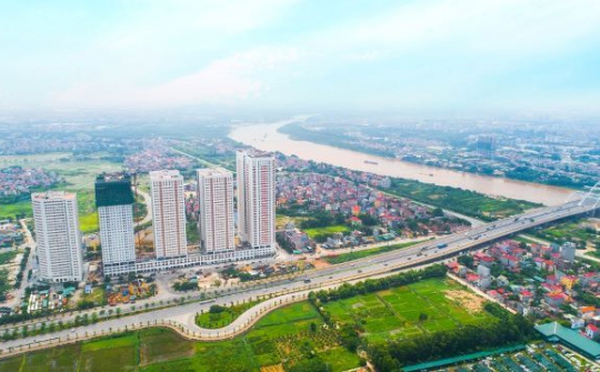Bất động sản phía Bắc sông Hồng lên ngôi