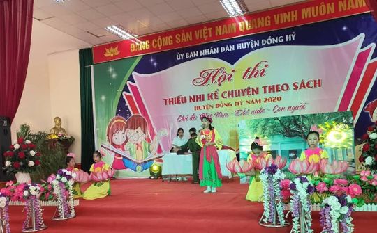 Huyện Đồng Hỷ, Thái Nguyên: Tổ chức hội thi Thiếu nhi kể chuyện theo sách năm 2020.