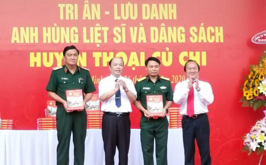Tri ân lưu danh Anh hùng Liệt sĩ và Dâng sách Huyền thoại Củ Chi
